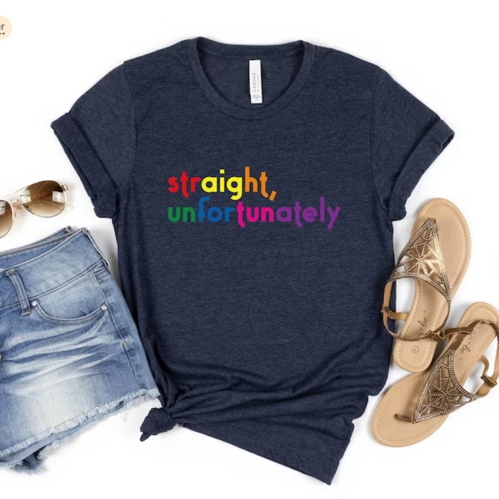 Funny Pride Shirt T-Shirt Tee, Rainbow Shirt, Pride Ally Shirt, LGBTQ